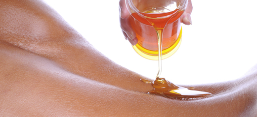 Medová detoxikační masáž